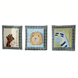 Sumersault Jungle Faces Wall Hanging