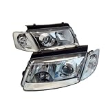 97-00 Volkswagen Passat B5 Chrome Projector Headlights + Corner Lights by