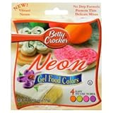 (FREE Shipping) Discount on Betty Crocker Neon Gel Food Colors