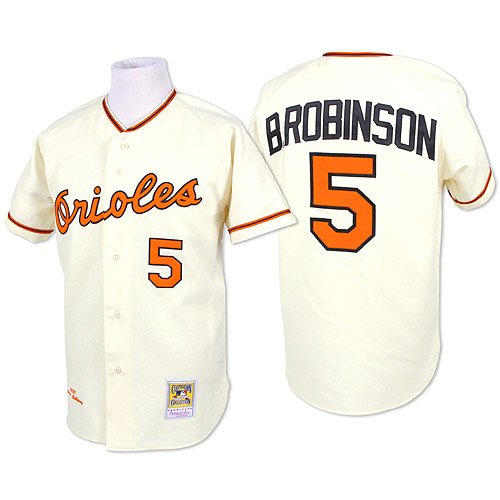 Baltimore Orioles Authentic 1970 Brooks Robinson Home Jersey by Mitchell & Ness