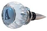 Door Knob Monogram Bottle Stopper - A