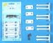 Cabinet And Drawer Safety Latches Case Pack 144