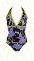 It Figures! Tummy Thinner Collection Etre 2-piece Tankini Swimsuit RETAIL VALUE $110