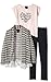 Girls Rule Girls' 3 Piece cardigan, Graphic Tee, and Legging Set