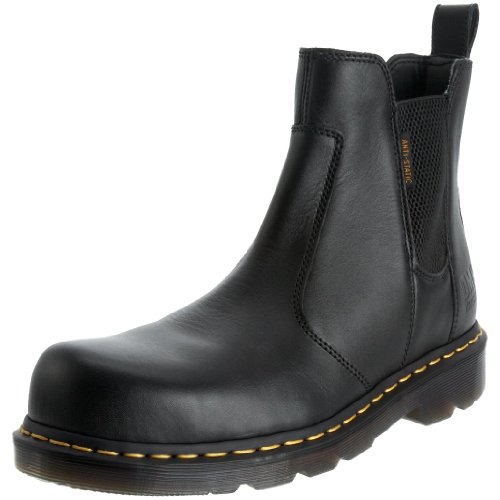 Dr. Martens Men's Fusion Safety Toe Chelsea Boot,Black,10 F(M) UK / 11 D(M) US