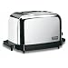 Waring Commercial WCT702 Light Duty Chrome Plated Steel Toaster with 2 Slots