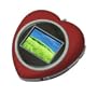Heart-Shaped Digital Photoframe Keychain