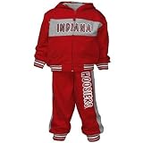 Indiana Hoosiers Crimson Toddler Triumph Full Zip Hoody and Sweatpant Set