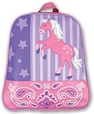 Stephen Joseph - Girls Go Go horse Pony bacpack - Girl's Backpacks - Easy to wash! Can be monogrammed - we also have matching lunch boxes