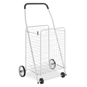 Whitmor 6023-149 Rolling Utility Cart, White by