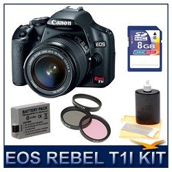 Canon EOS Rebel T1i EF-S 18-55mm IS Pro Photo Kit