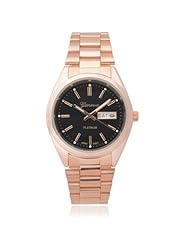Brinley Co. Womens Metal Link Watch