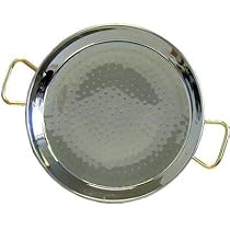 Myson Authentic Spanish Stainless Steel Paella Pan, 12 Inch