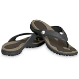 Crocs Modi Flip Flops - Black/Khaki