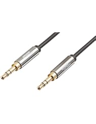 Wireless: AmazonBasics 3.5mm Male to Male Stereo Audio Cable - 4 Feet (1.2 Meters) - Amazonbasics