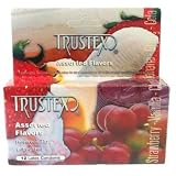 Trustex Assorted Flavors Lubricated