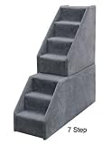 Extra Tall Mini-Width Pet Steps : Color ZEBRA : Size 8 STEP