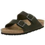 Birkenstock Arizona Leather Sandal, Emerald,43 N EU