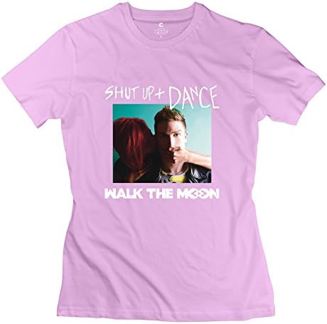 BXGD- Women's Cool T-shirts Walk The Moon Band Size XL Pink