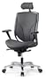 MaiChair High Back Chair with Adjustable Arms, Taupe