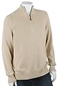 Naturalife Men's Cotton Quarter Zip Sweater , Birch, XX-Large