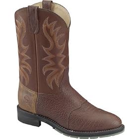 Men's 10 Double - H� AG7� Steel Toe Roper Work Boots Brown by DOUBLE-H