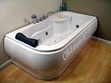 White - Retro Designer Whirlpool Jacuzzi Bath