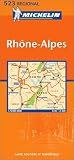 Michelin France, Rhone-Alpes Map No. 523