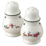 Pfaltzgraff Snow Village Salt and Pepper Set