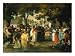 Belle of the Village is Asked for a Dance Art Giclee Poster Print by Janos Janko, 12x...