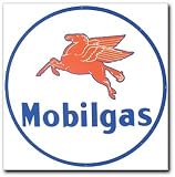 Signpast Reproduction Vintage Sign, MOBIL GAS
