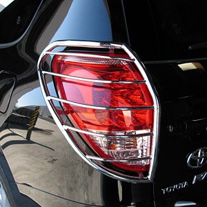 Tail Light Guards, Black for Nissan Xterra 2008 - 2011