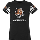 Reebok Cincinnati Bengals Girls (7-16) Fashion Jersey T-Shirt Large