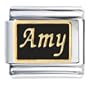 Amy Name Italian Charms