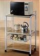 BEAUTIFUL NEW KITCHEN SHELF ON WHEELS IN WHITE