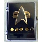 Star Trek Ds9 + Voyager Communicator Pin Set