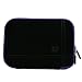 SumacLife Black Purple Micro Suede Durable Zipper Sleeve Carrying Case for Samsung Galaxy Tab Android Tablet 7 Inch