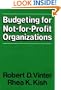 Budgeting for Not-for-Profit Organizations