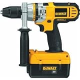 DeWalt DC901Kl Heavy Duty 1/2-Inch 36V Cordless Li-Ion Hammerdrill/Drill/Driver Kit