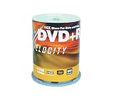 Cheap Velocity DVD+R 16X 4.7 GB Discs (100-spindle)