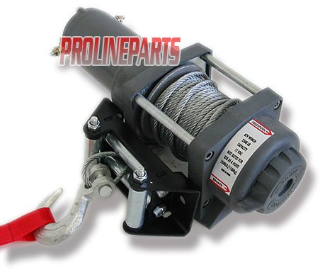 2500 Lb ATV Winch w/ Fairlead, Mount & Rocker Switch 2500lb