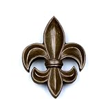 SPI 31018 Gold Finish Fleur De Lis Doorknocker