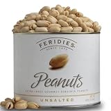 FERIDIES Unsalted Virginia Peanuts, 40 Ounce Can