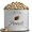 FERIDIES Unsalted Virginia Peanuts, 40 Ounce Can (Set of 4)