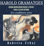 Harold Gramatges: Obra completa para piano ( Audio CD ) - B0000549ZT