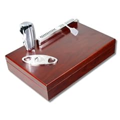 Business Humidor - Set Mahagoni-Finish V-110