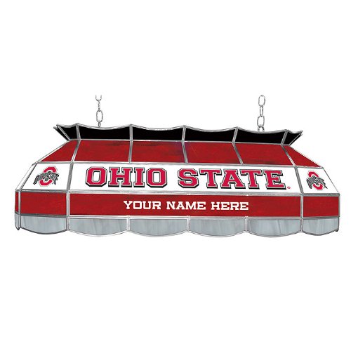 Trademark Global LRG4000P-OSU, Personalized Ohio State Stained Glass 40 in Lighting Fixture