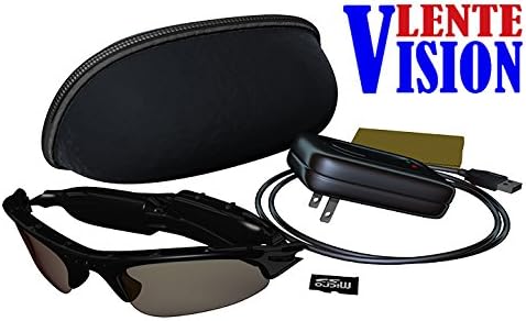 Lentevision SPY Sunglasses Hidden Video Recorder DVR Sunglasses Camera w/ Micro Sd Slot Expandable to 16gb