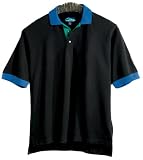 Tee-Time Contrasting Placket Short Sleeve Polo Shirt (Regular and Big & Tall Sizes)