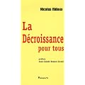 La D�croissance pour tous